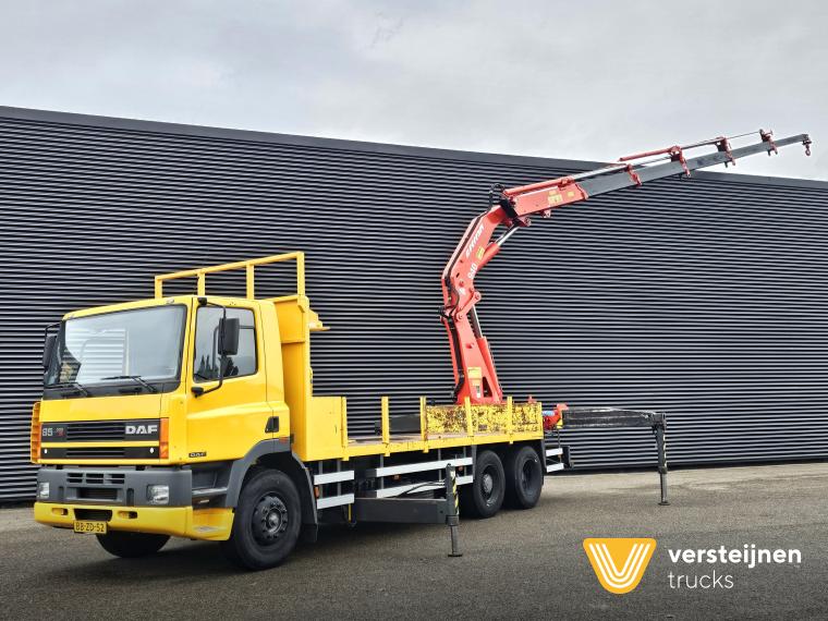 DAF CF 85.330 ATI / 40 t/m CRANE / KRAN / 8.500 km!
